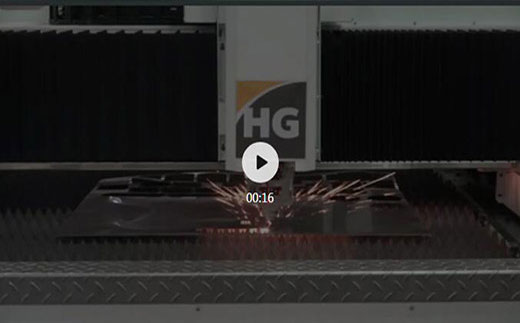 滬工高功率8025/6025/6020寬幅激光切割機，高速加工零件精度仍然穩定可靠